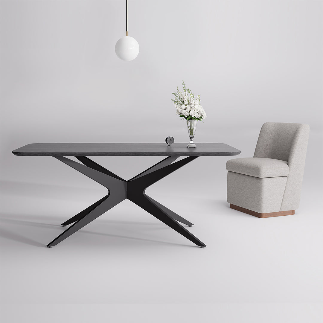 YOUNIKE Rectangle Wood Dining Table DTOG042-1