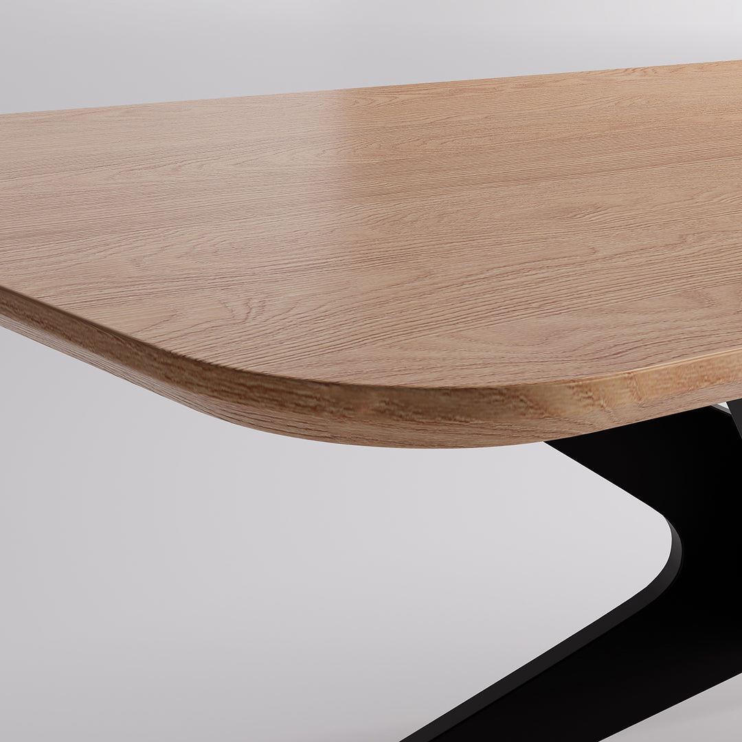 YOUNIKE Rectangle Wood Dining Table DTOG042-1