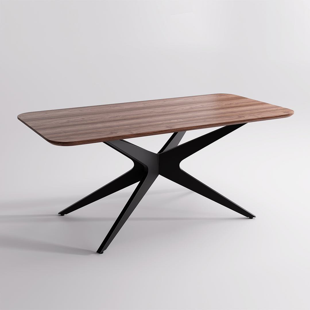 YOUNIKE Rectangle Wood Dining Table DTOG042-1