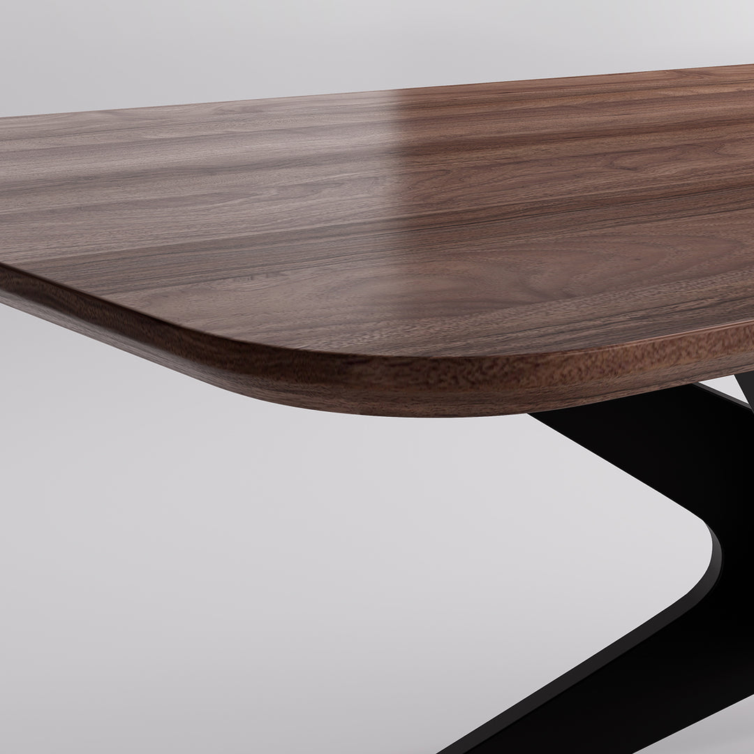 YOUNIKE Rectangle Wood Dining Table DTOG042-1