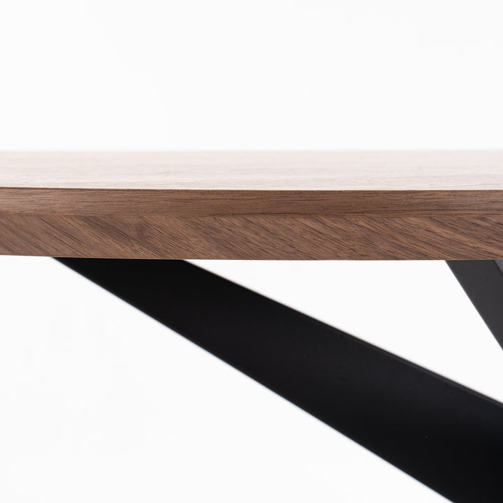 YOUNIKE Oval Wood Dining Table DTOG042-2