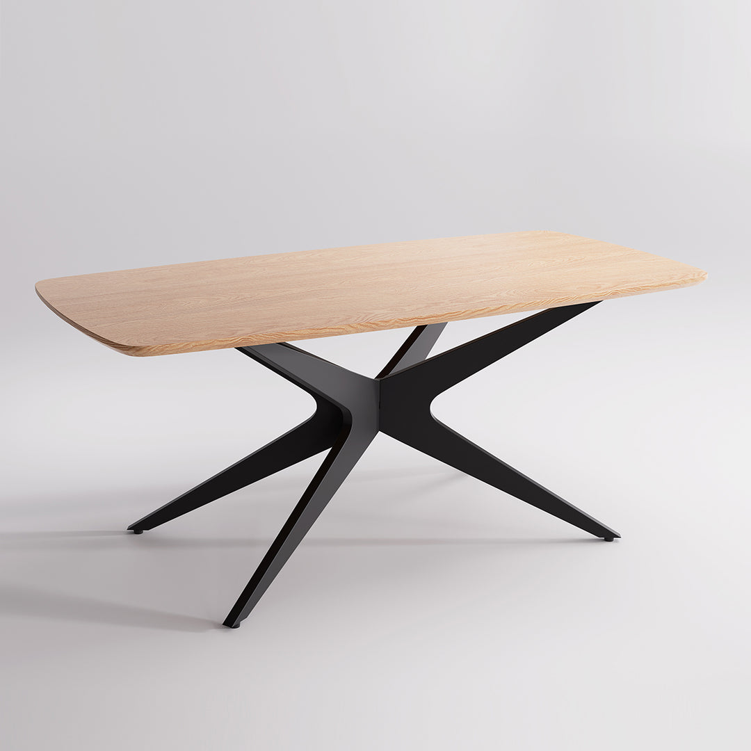 YOUNIKE Rectangle Wood Dining Table DTOG042