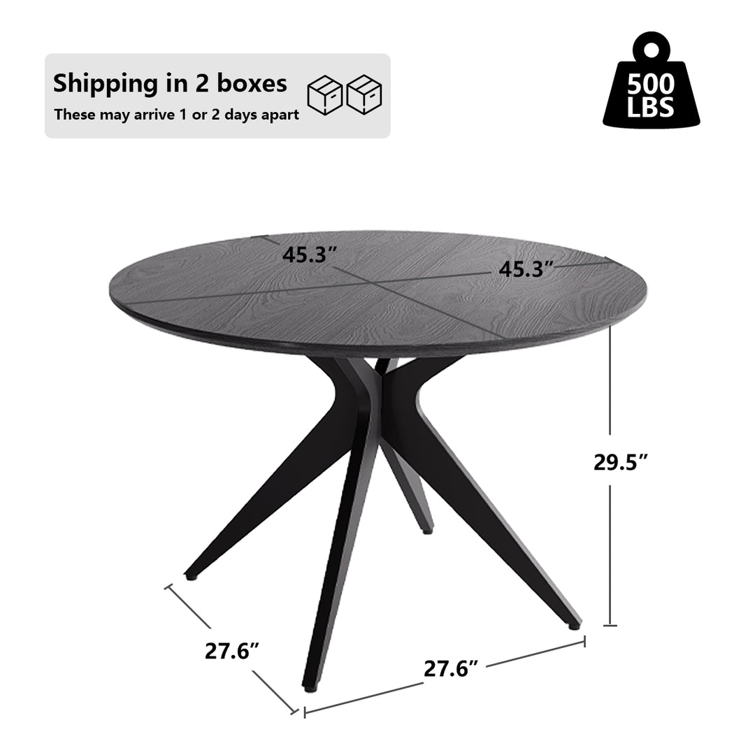 YOUNIKE Round Wood Dining Table DTOG058-1