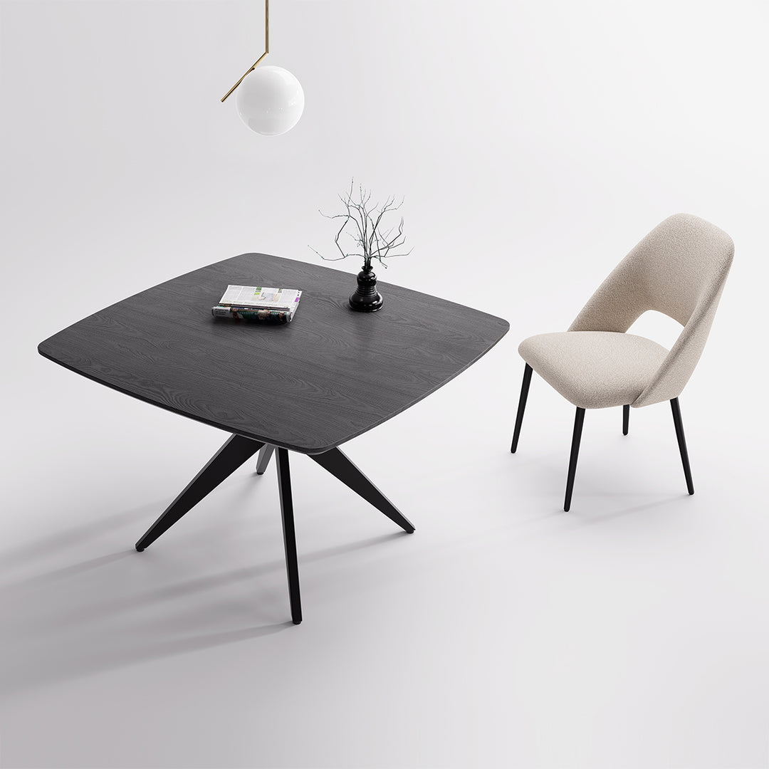 YOUNIKE Square Wood Dining Table DTOG058