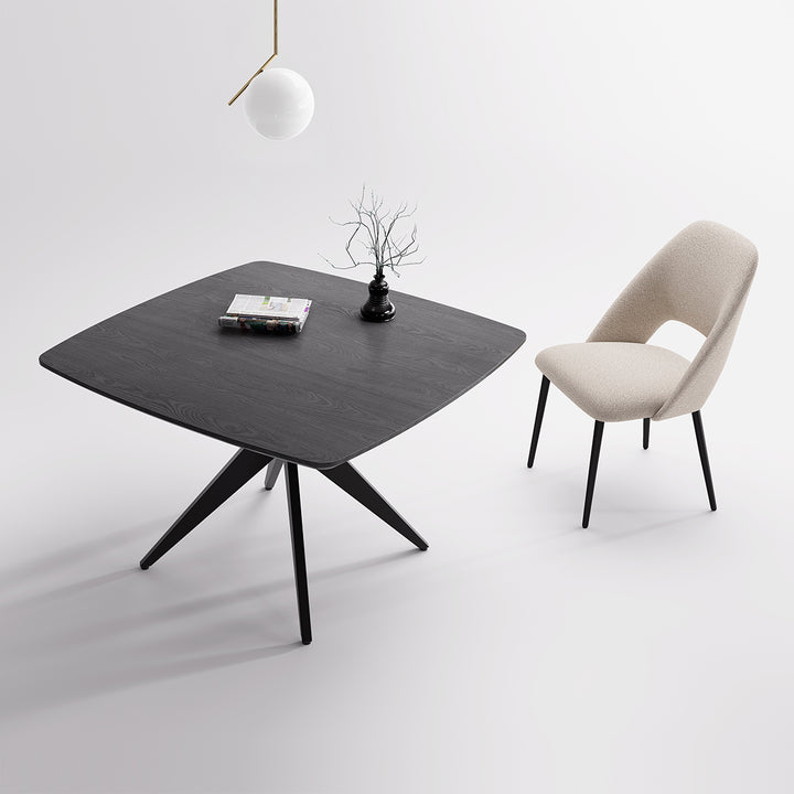 YOUNIKE Square Wood Dining Table DTOG058