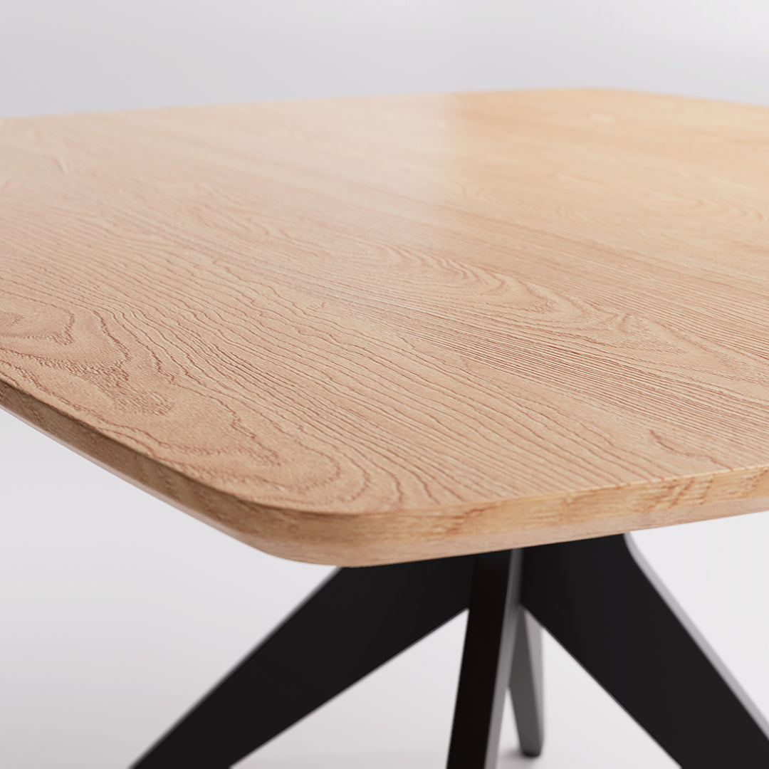 YOUNIKE Square Wood Dining Table DTOG058