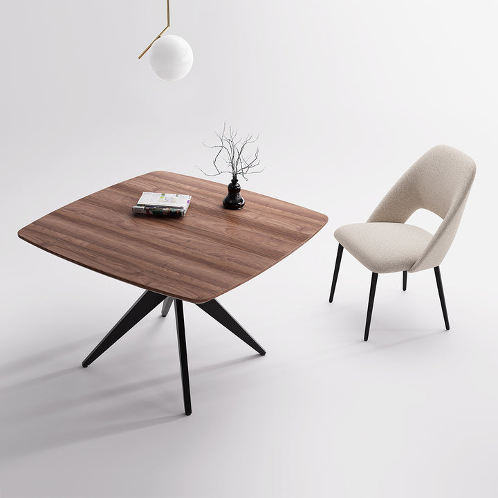 YOUNIKE Square Wood Dining Table DTOG058