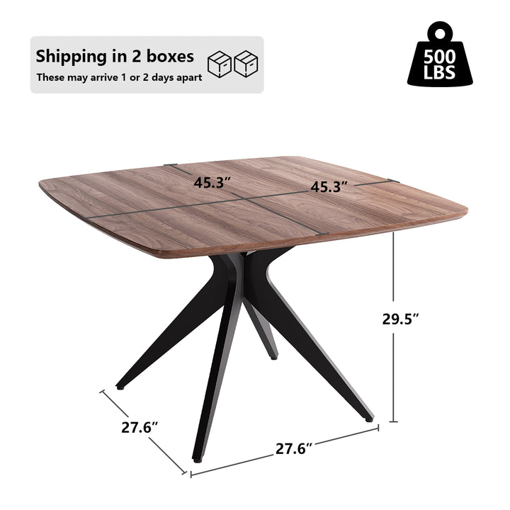 YOUNIKE Square Wood Dining Table DTOG058