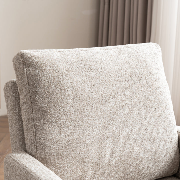 YOUNIKE Accent Armchair Modern Upholstered Barrel Chair