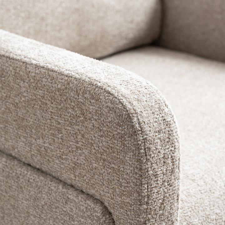 YOUNIKE Accent Armchair Modern Upholstered Barrel Chair
