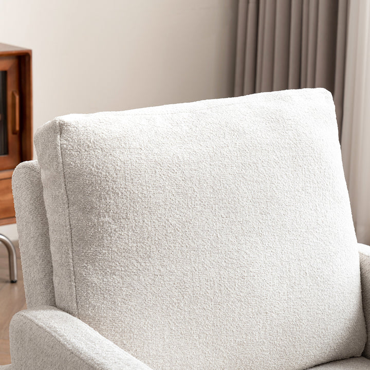 YOUNIKE Accent Armchair Modern Upholstered Barrel Chair