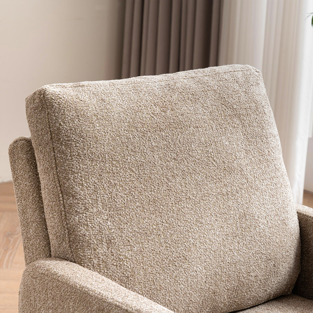 YOUNIKE Accent Armchair Modern Upholstered Barrel Chair