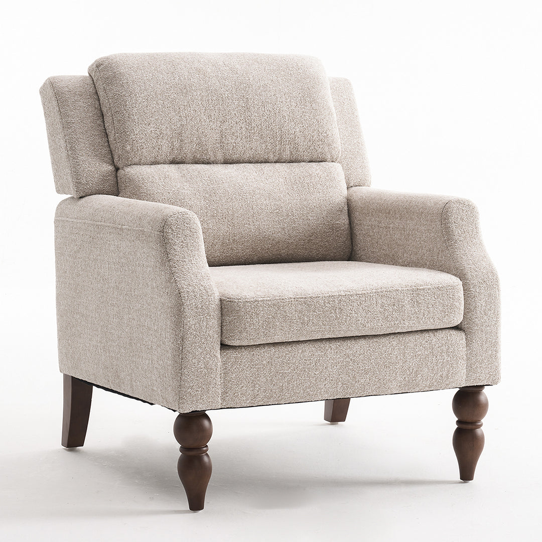 YOUNIKE Accent Armchair Upholstered Living Room Chairs with Legs