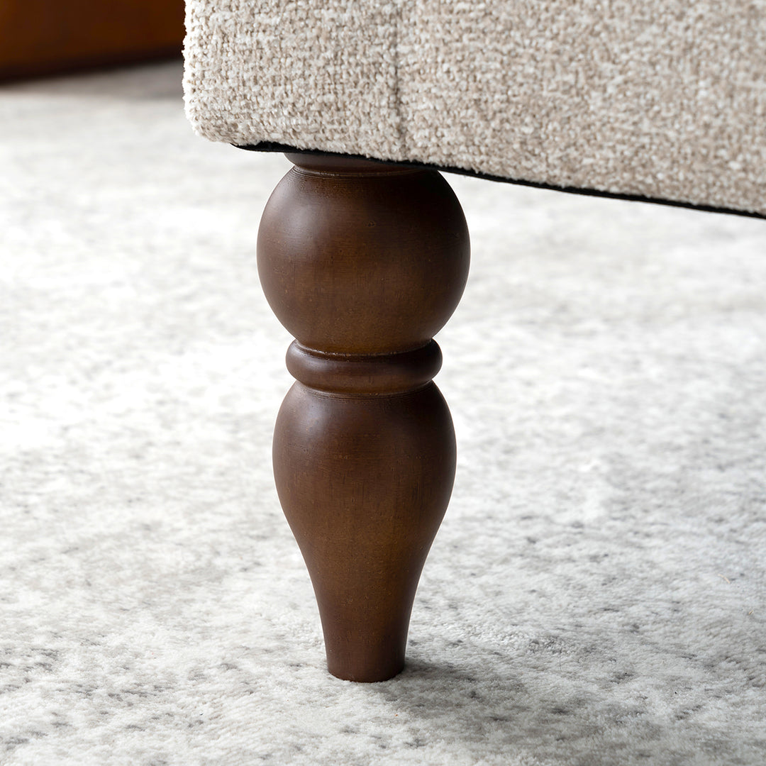 YOUNIKE Accent Armchair Upholstered Living Room Chairs with Legs