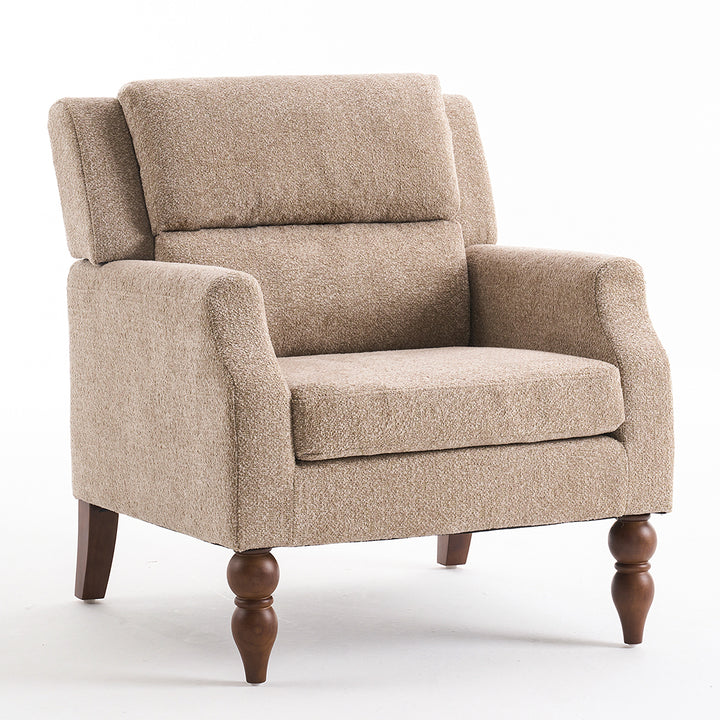 YOUNIKE Accent Armchair Upholstered Living Room Chairs with Legs