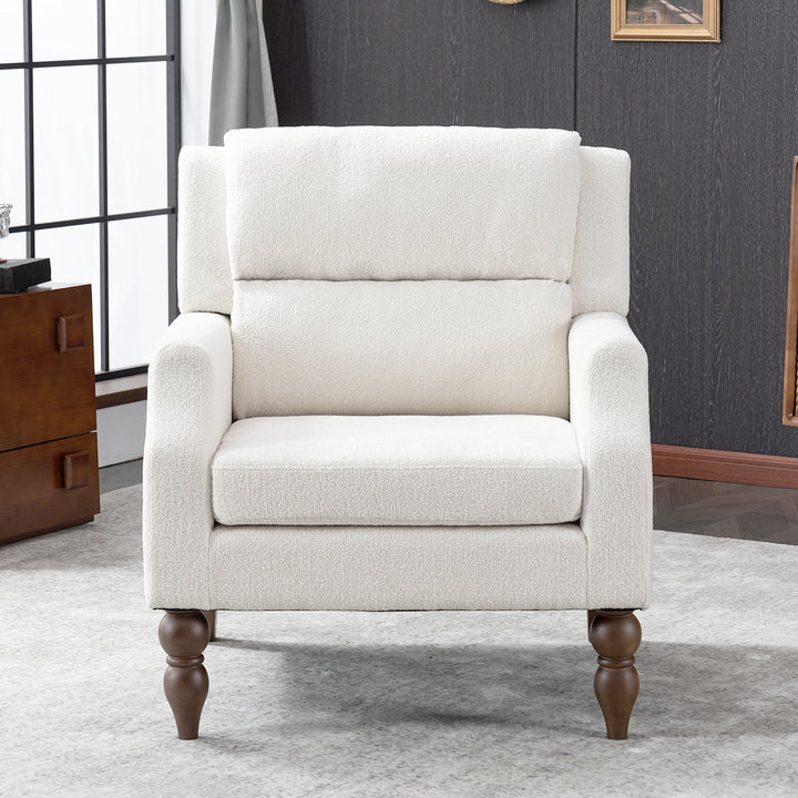 YOUNIKE Accent Armchair Upholstered Living Room Chairs with Legs
