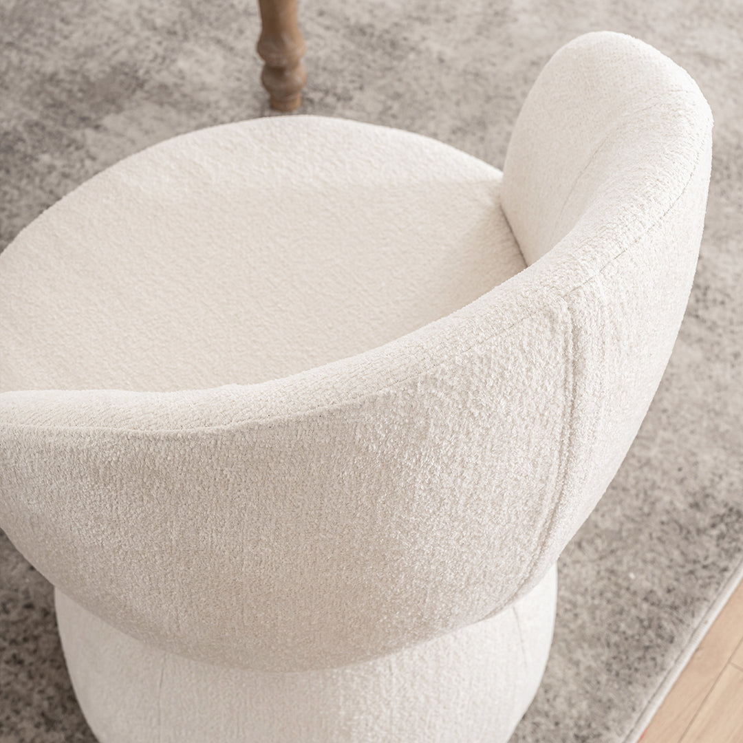 YOUNIKE Swivel Accent Chair Minilist Barrel Chair