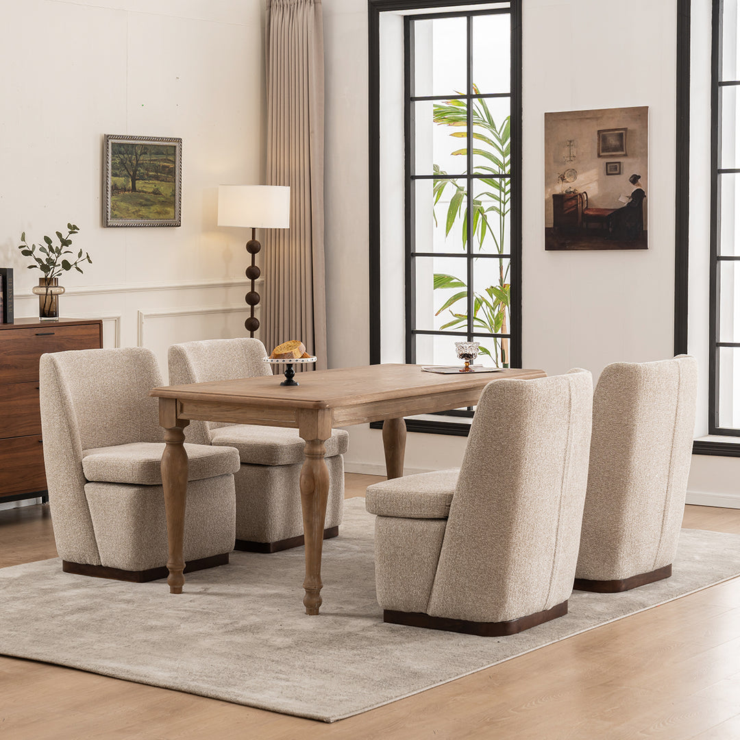YOUNIKE Accent Chair Morandi Upholstered Barrel Chair