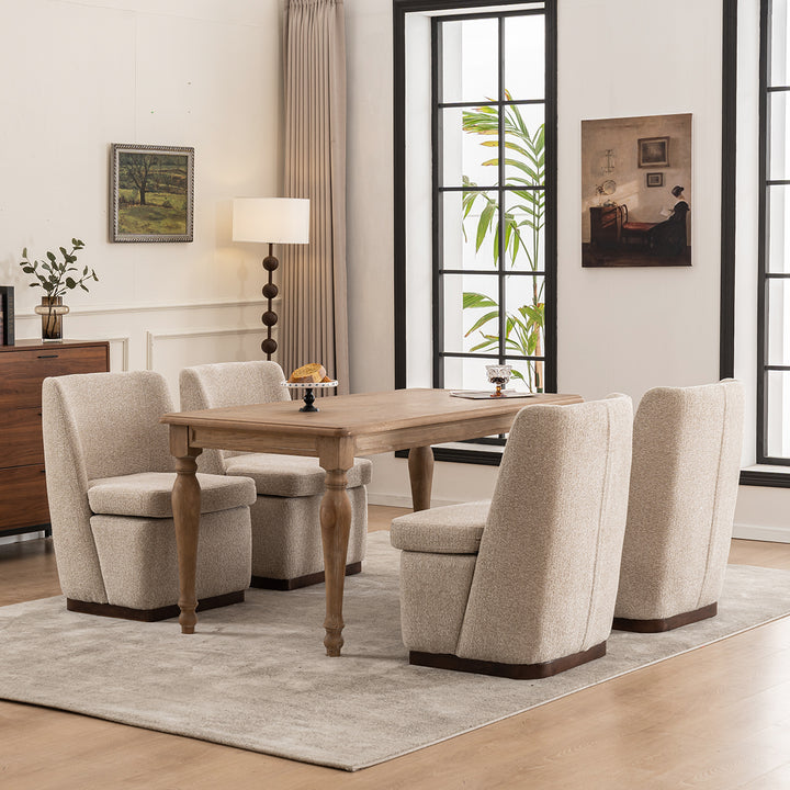 YOUNIKE Accent Chair Morandi Upholstered Barrel Chair