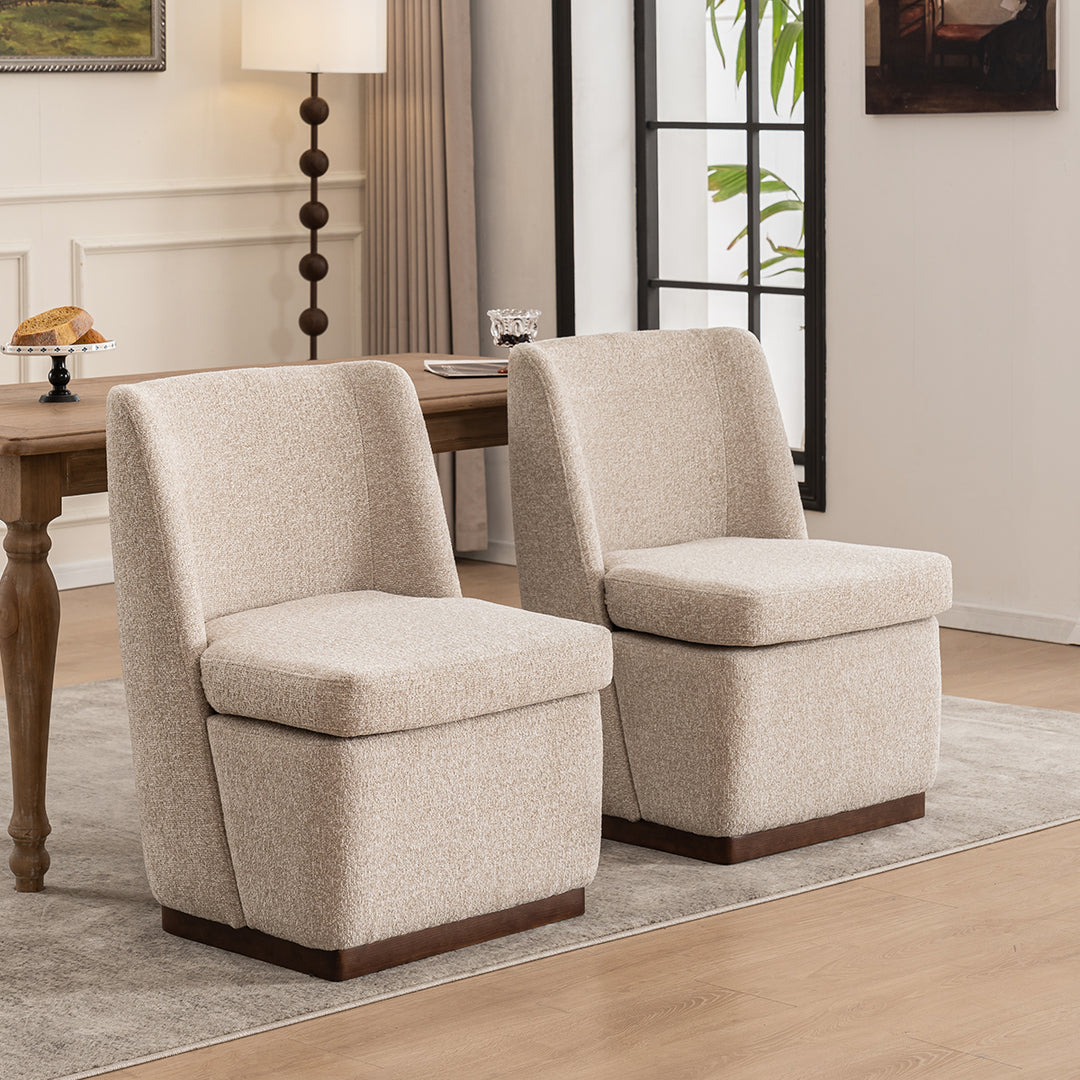 YOUNIKE Accent Chair Morandi Upholstered Barrel Chair