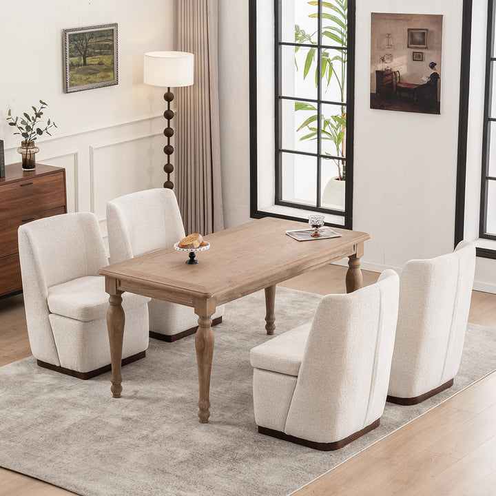 YOUNIKE Accent Chair Morandi Upholstered Barrel Chair