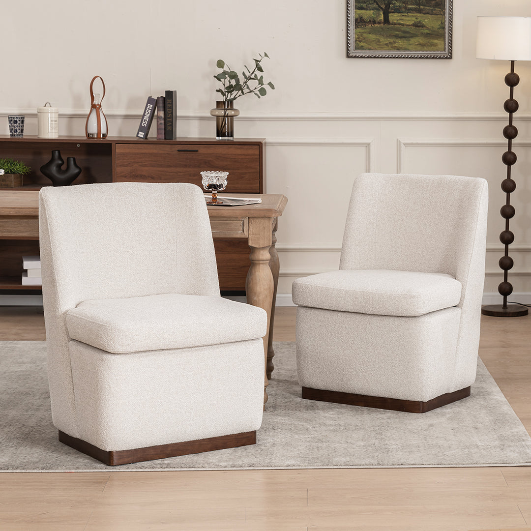 YOUNIKE Accent Chair Morandi Upholstered Barrel Chair
