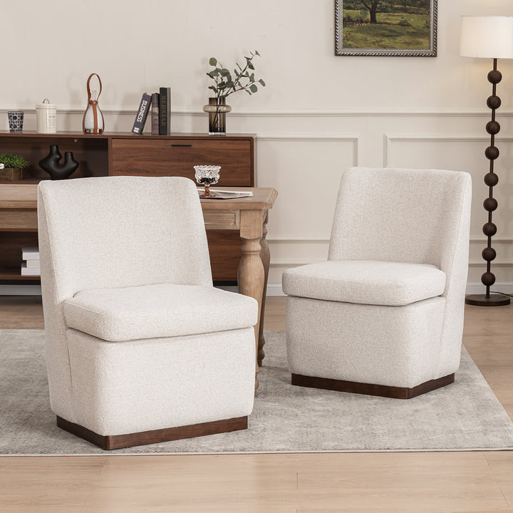 YOUNIKE Accent Chair Morandi Upholstered Barrel Chair