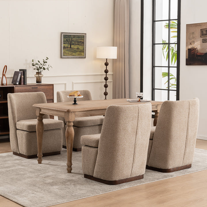 YOUNIKE Accent Chair Morandi Upholstered Barrel Chair