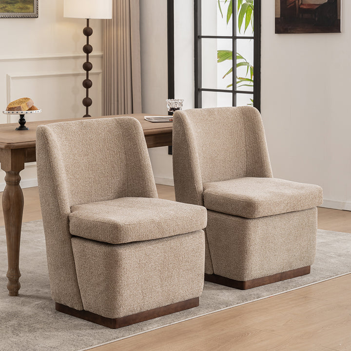 YOUNIKE Accent Chair Morandi Upholstered Barrel Chair