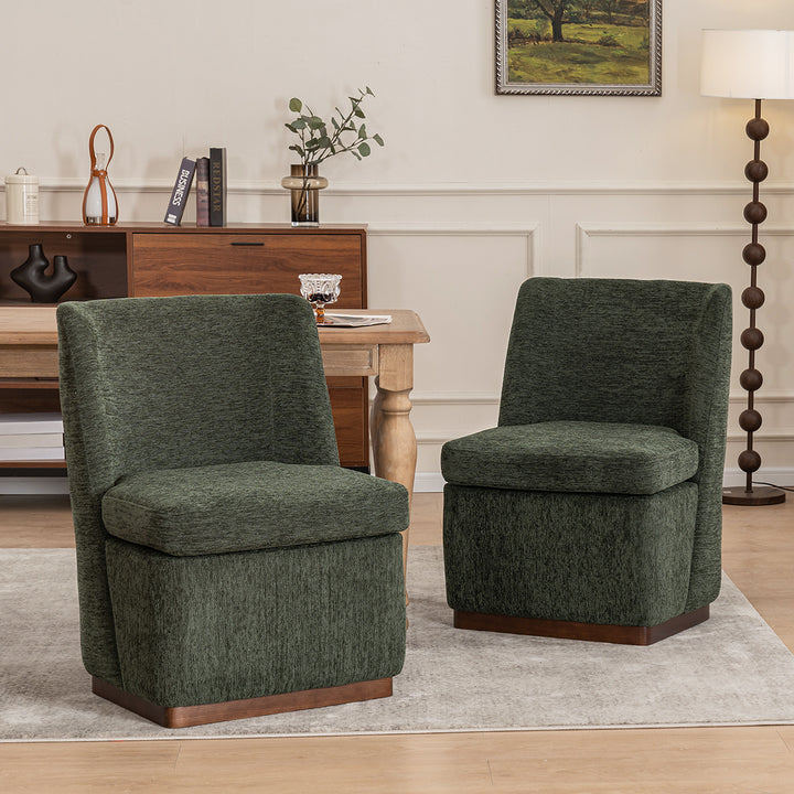 YOUNIKE Accent Chair Morandi Upholstered Barrel Chair