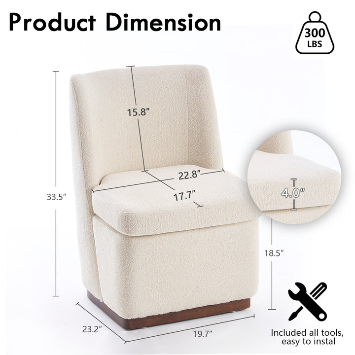YOUNIKE Accent Chair Morandi Upholstered Barrel Chair