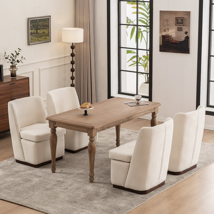 YOUNIKE Accent Chair Morandi Upholstered Barrel Chair