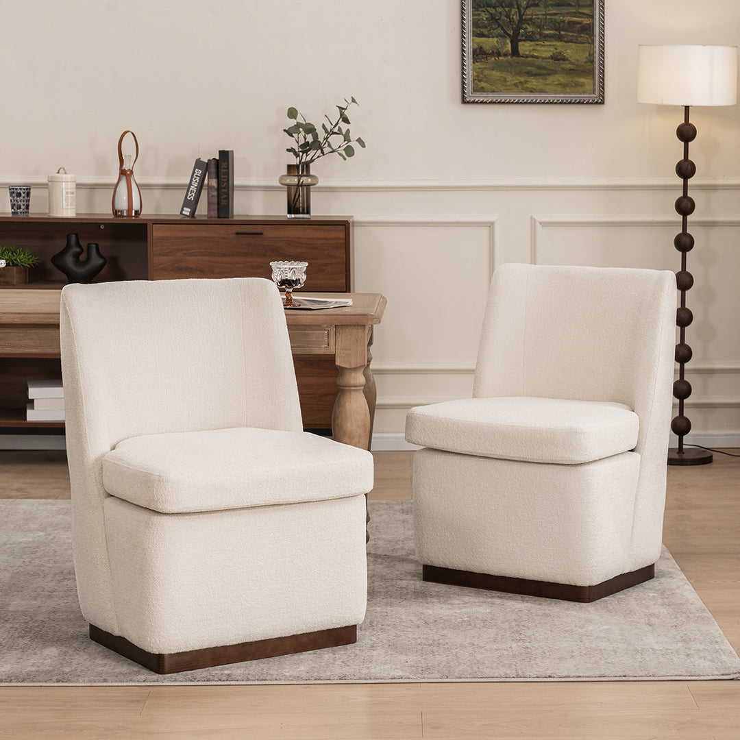 YOUNIKE Accent Chair Morandi Upholstered Barrel Chair