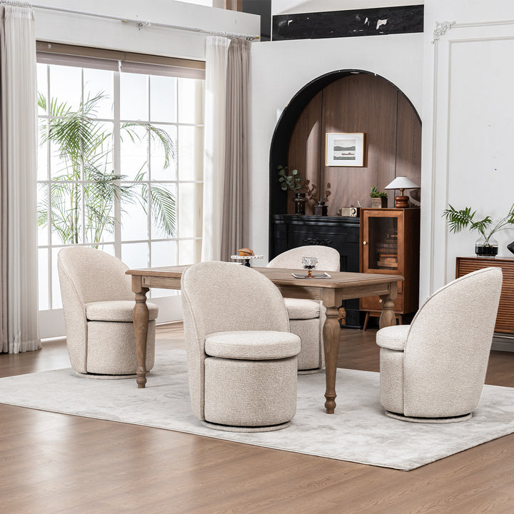YOUNIKE Accent Chair Swivel Living Room chairs