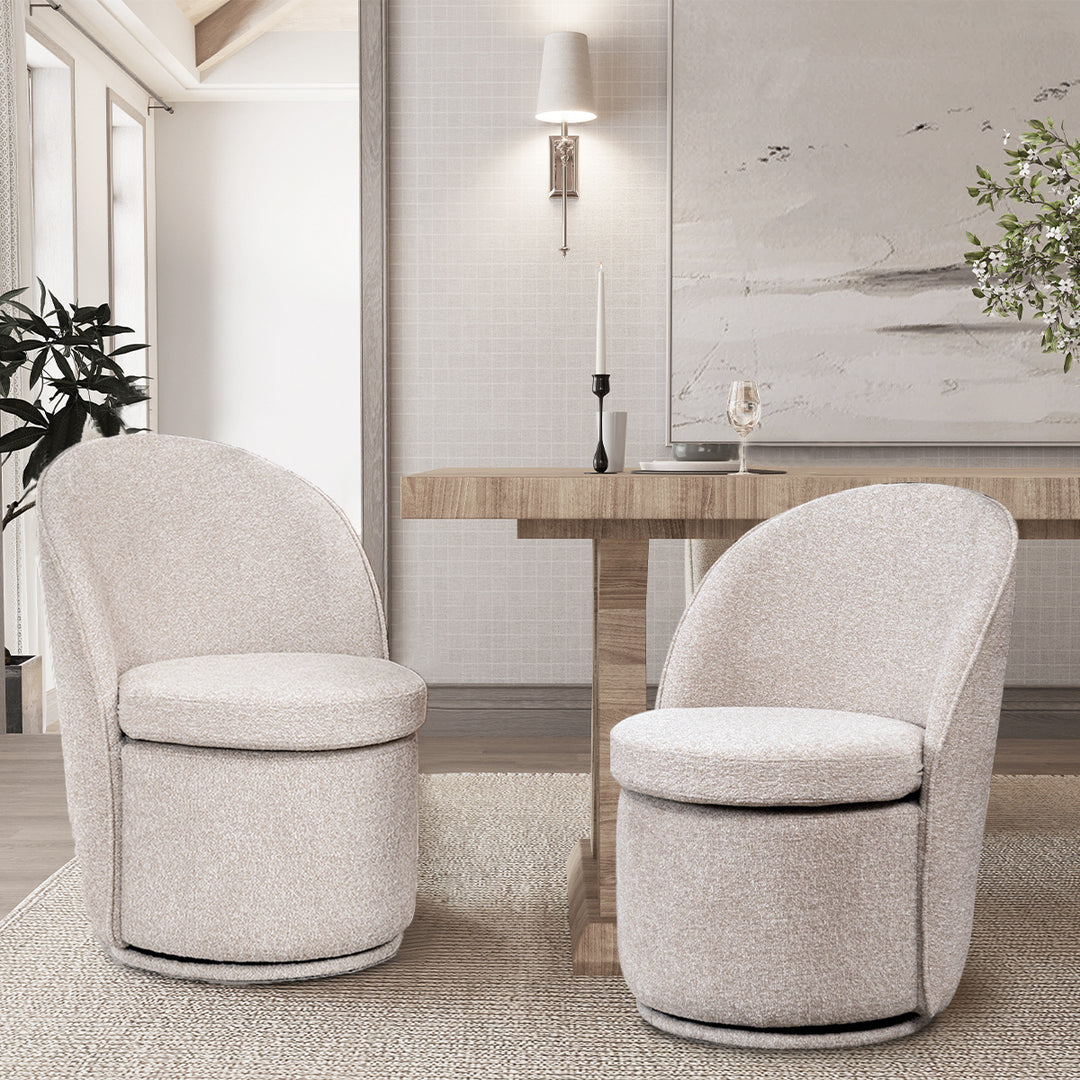 YOUNIKE Accent Chair Swivel Living Room chairs
