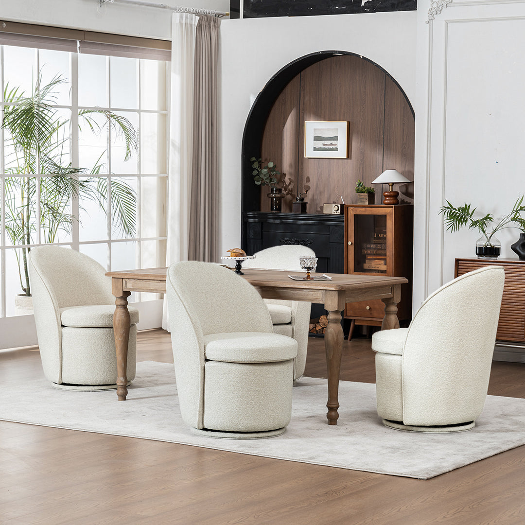 YOUNIKE Accent Chair Swivel Living Room chairs