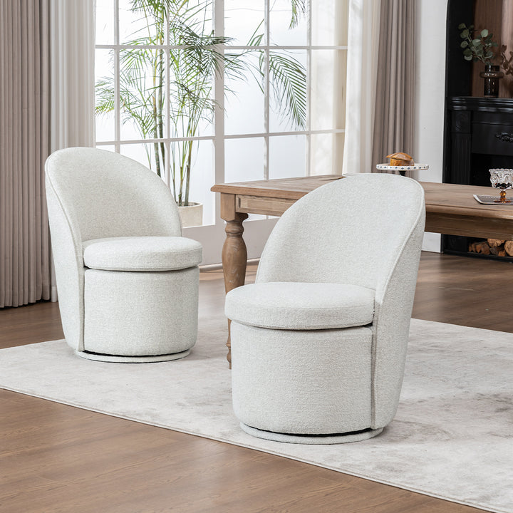 YOUNIKE Accent Chair Swivel Living Room chairs