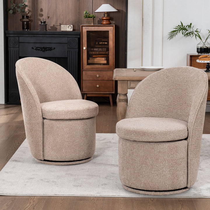 YOUNIKE Accent Chair Swivel Living Room chairs