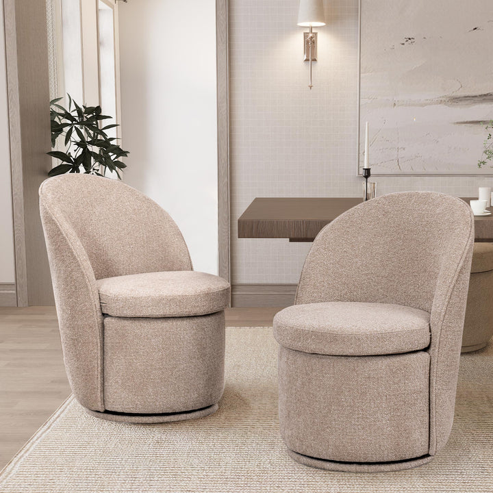 YOUNIKE Accent Chair Swivel Living Room chairs