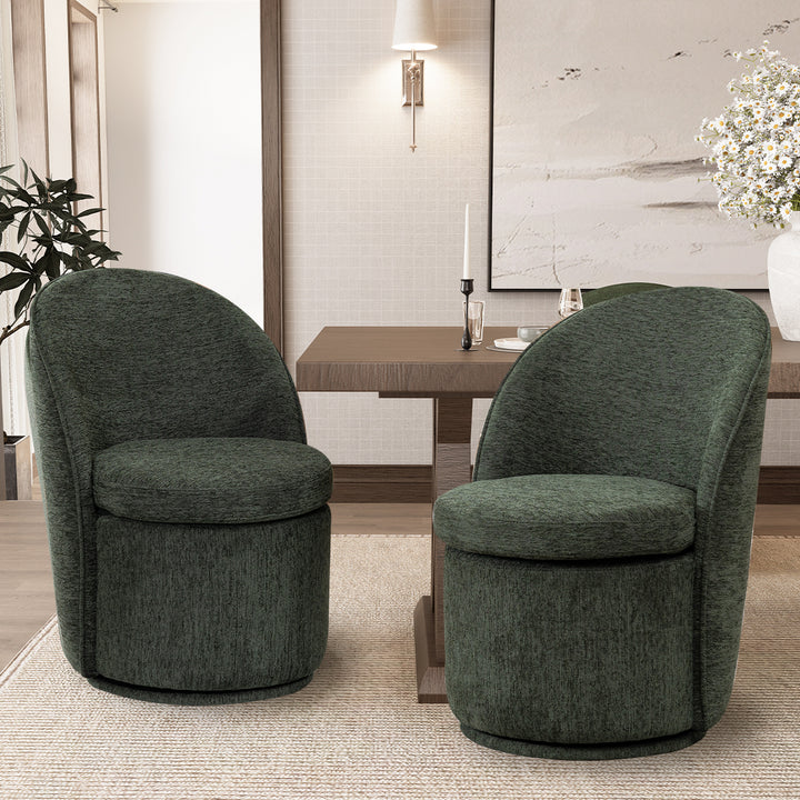 YOUNIKE Accent Chair Swivel Living Room chairs