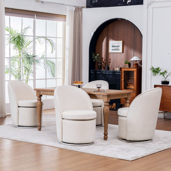 YOUNIKE Accent Chair Swivel Living Room chairs