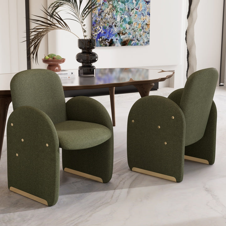 YOUNIKE Accent Armchair Modular Dining Chairs