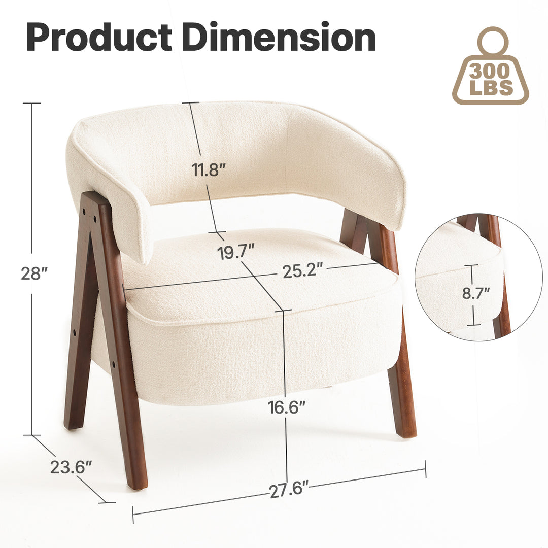 YOUNIKE Dining Chairs Living Room Accent Armchair