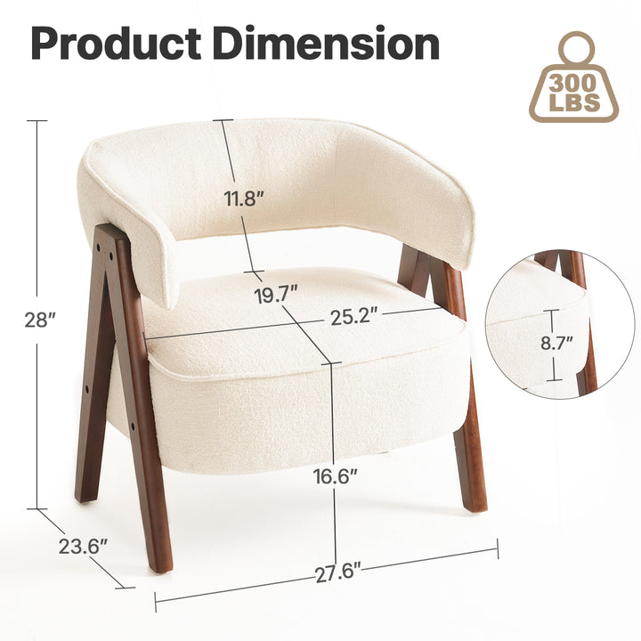 YOUNIKE Dining Chairs Living Room Accent Armchair