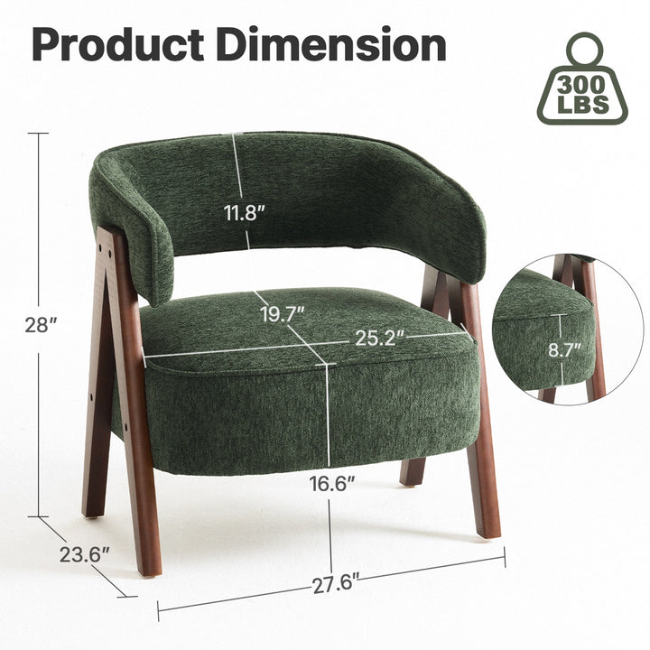 YOUNIKE Dining Chairs Living Room Accent Armchair